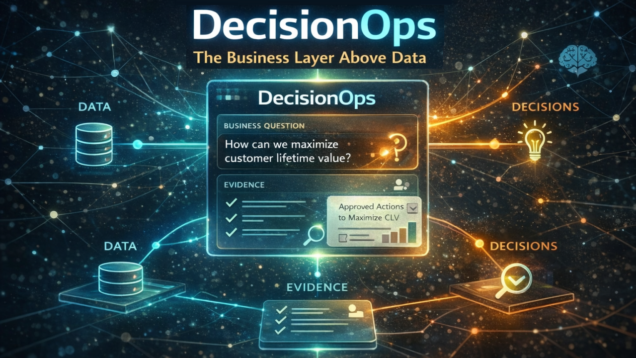 DecisionOps — The Business Layer Above Data